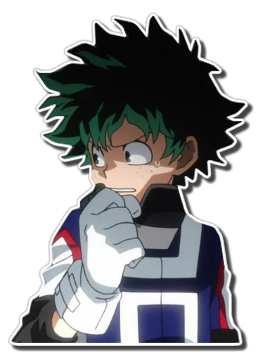 😰 Стикер «Midoriya Izuku [รקร]» для Telegram