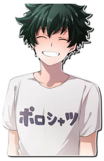 😁 Стикер «Midoriya Izuku [รקร]» для Telegram