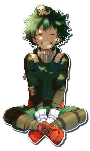 😁 Стикер «Midoriya Izuku [รקร]» для Telegram