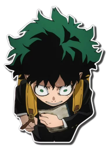😨 Стикер «Midoriya Izuku [รקร]» для Telegram