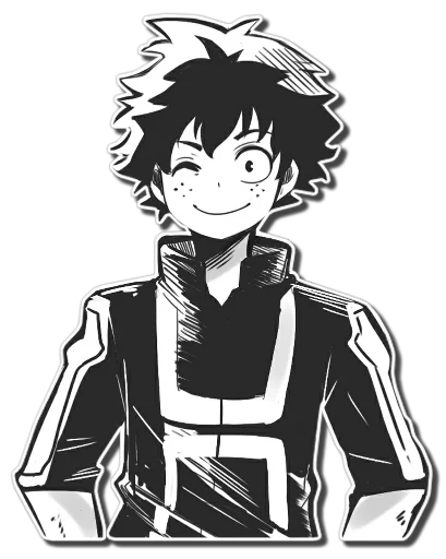 😉 Стикер «Midoriya Izuku [รקร]» для Telegram
