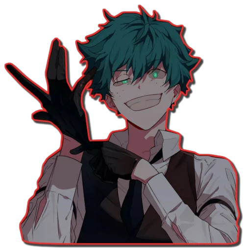 😈 Стикер «Midoriya Izuku [รקร]» для Telegram