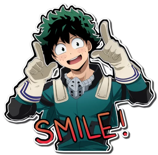 😁 Стикер «Midoriya Izuku [รקร]» для Telegram