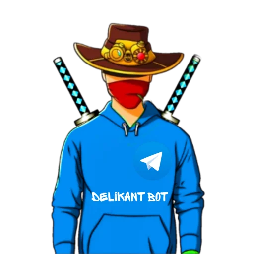 😏 Стикер «Delikant Free Fire» для Telegram