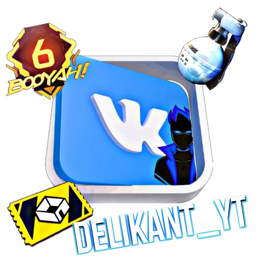 📰 Стикер «Delikant Free Fire» для Telegram
