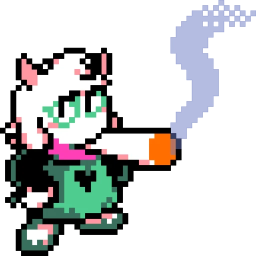 🚬 Стикер «Deltarune» для Telegram