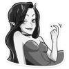🔞 Эмодзи «Дьяволица Чб» для Telegram