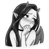 🔞 Эмодзи «Дьяволица Чб» для Telegram