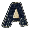 Эмодзи Denim letters для Telegram — скачать