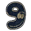 👖 Эмодзи «Denim letters» для Telegram