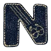 👖 Эмодзи «Denim letters» для Telegram