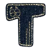 👖 Эмодзи «Denim letters» для Telegram