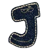 👖 Эмодзи «Denim letters» для Telegram