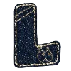 👖 Эмодзи «Denim letters» для Telegram