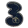👖 Эмодзи «Denim letters» для Telegram