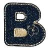 👖 Эмодзи «Denim letters» для Telegram