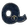 👖 Эмодзи «Denim letters» для Telegram