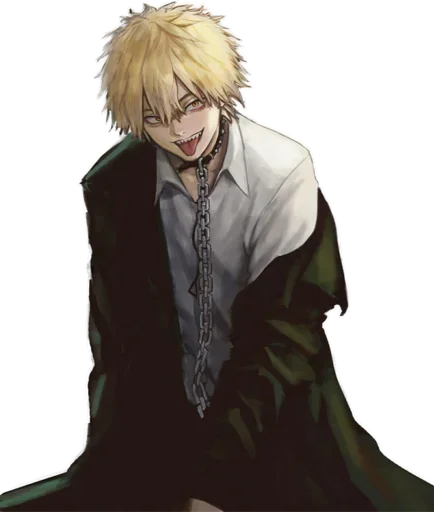 😈 Стикер «Denji Chainsaw Man» для Telegram
