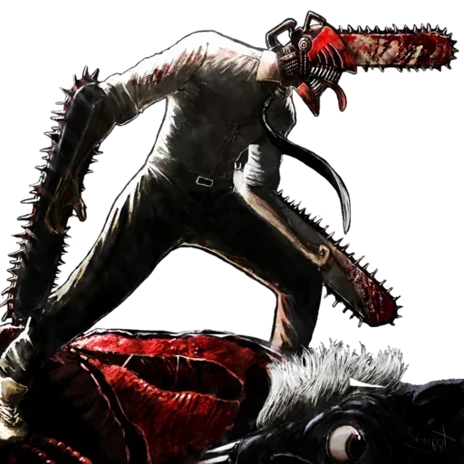 😈 Стикер «Denji Chainsaw Man» для Telegram