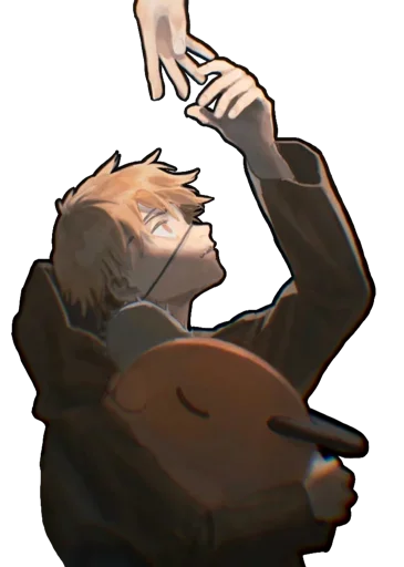 😈 Стикер «Denji Chainsaw Man» для Telegram