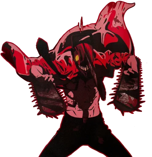 😈 Стикер «Denji Chainsaw Man» для Telegram