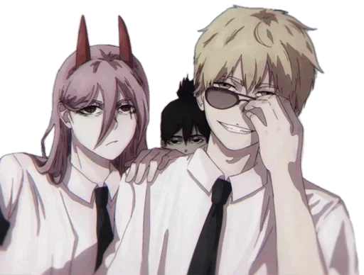 😈 Стикер «Denji Chainsaw Man» для Telegram