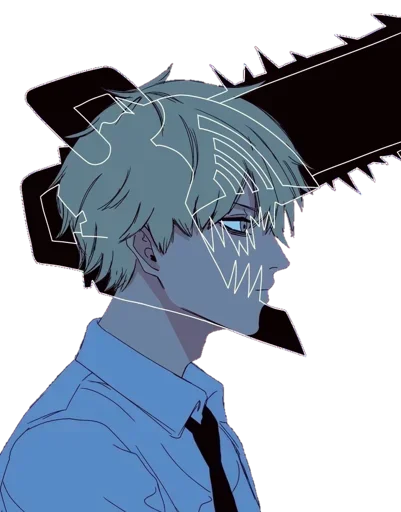 😈 Стикер «Denji Chainsaw Man» для Telegram