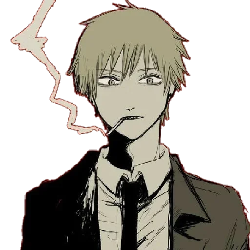 😈 Стикер «Denji Chainsaw Man» для Telegram