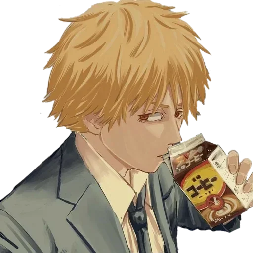 😈 Стикер «Denji Chainsaw Man» для Telegram