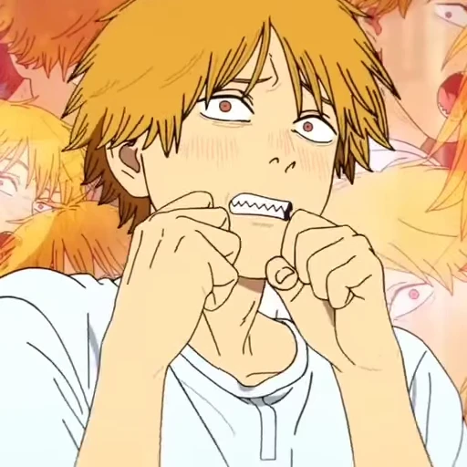 🍊 Стикер «Denji» для Telegram