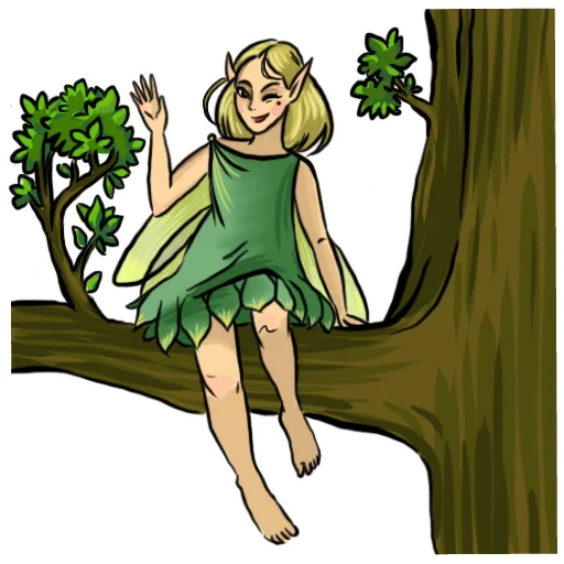🧚‍♀️ Стикер «DEREVOROD» для Telegram