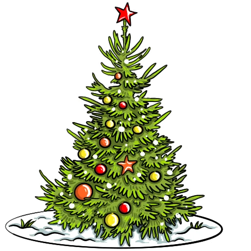 🎄 Стикер «DEREVOROD» для Telegram