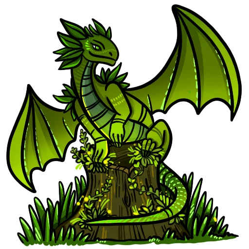 🐉 Стикер «DEREVOROD» для Telegram