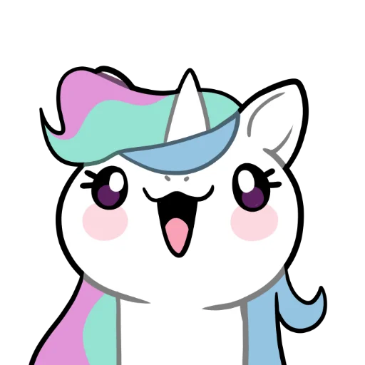 Стикерпак Derp Celestia для Telegram — скачать