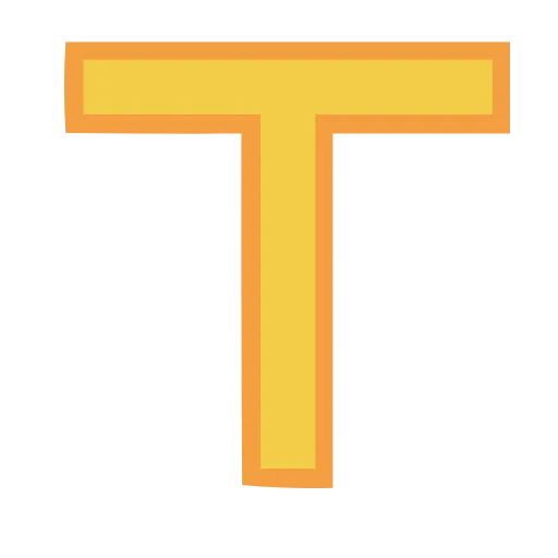 🤩 Эмодзи «Разноцветные буквы и иконки» для Telegram