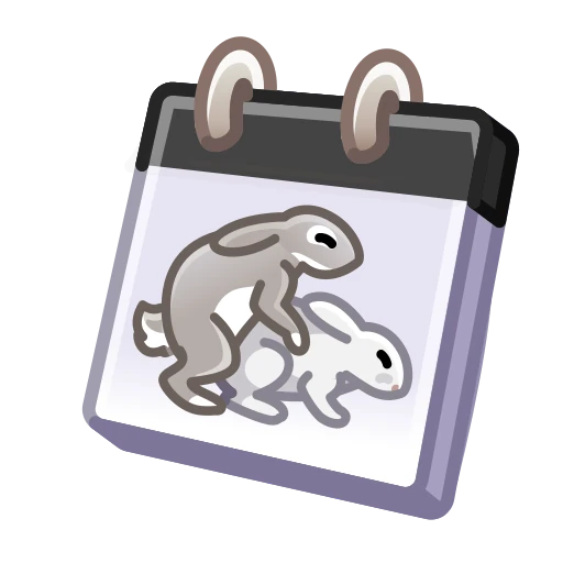 Стикерпак Desk Calendar для Telegram