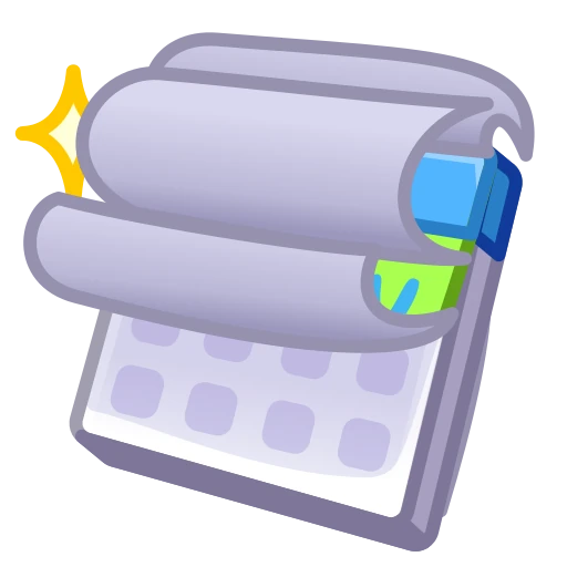 💎 Стикер «Desk Calendar» для Telegram