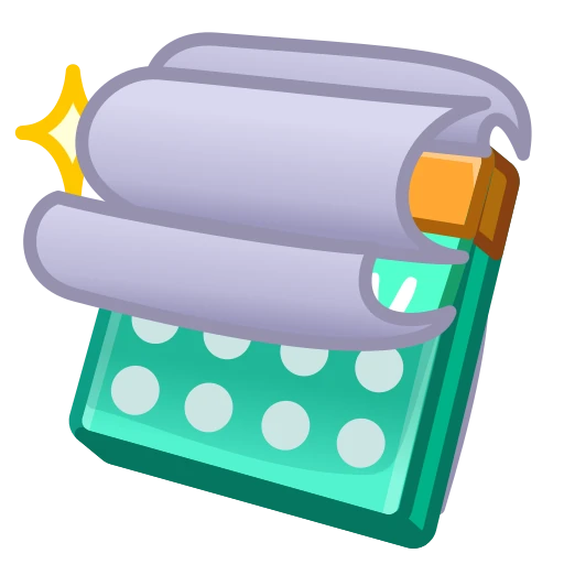 💎 Стикер «Desk Calendar» для Telegram