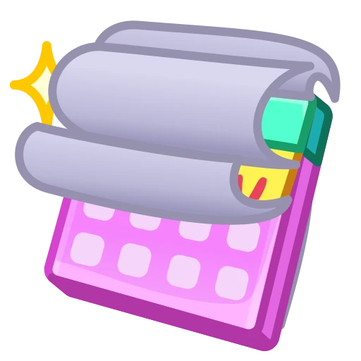 💎 Стикер «Desk Calendar» для Telegram