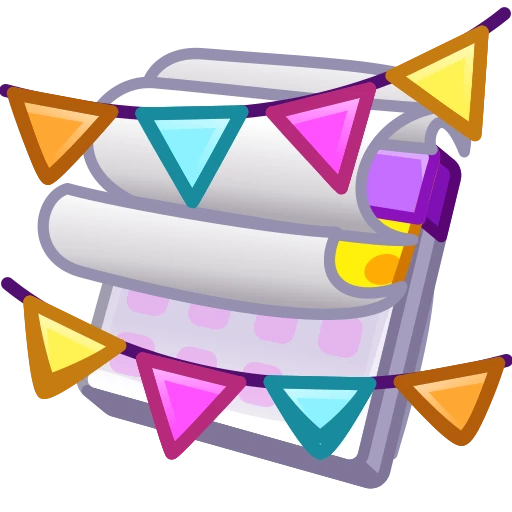 💎 Стикер «Desk Calendar» для Telegram
