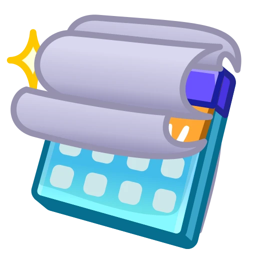 💎 Стикер «Desk Calendar» для Telegram