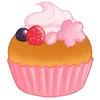 🧁 Эмодзи «Десерты» для Telegram