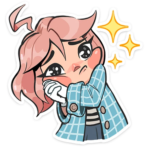 ☺️ Стикер «Детектив Энни» для Telegram