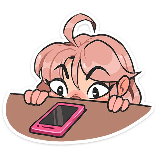 📱 Стикер «Детектив Энни» для Telegram