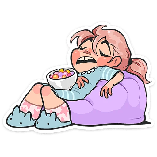 💤 Стикер «Детектив Энни» для Telegram