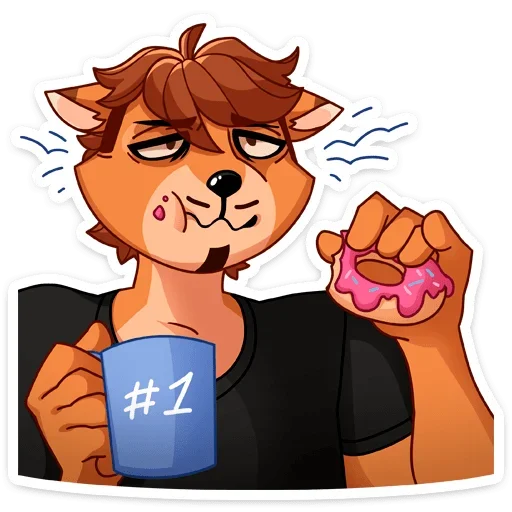 🍩 Стикер «Рой» для Telegram