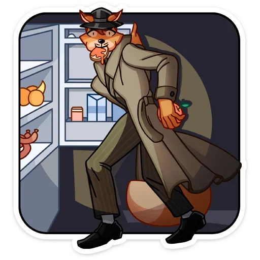 🍔 Стикер «Рой» для Telegram