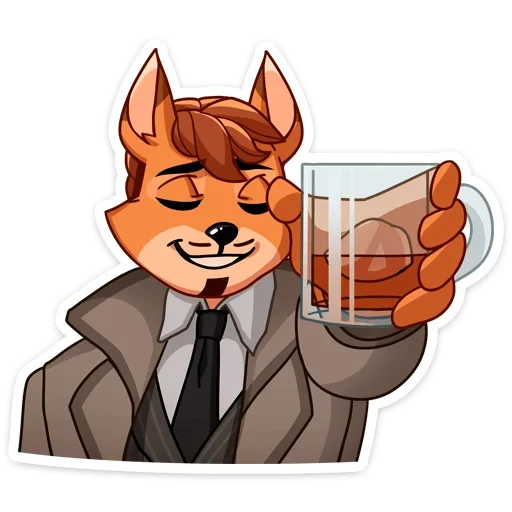 🥃 Стикер «Рой» для Telegram