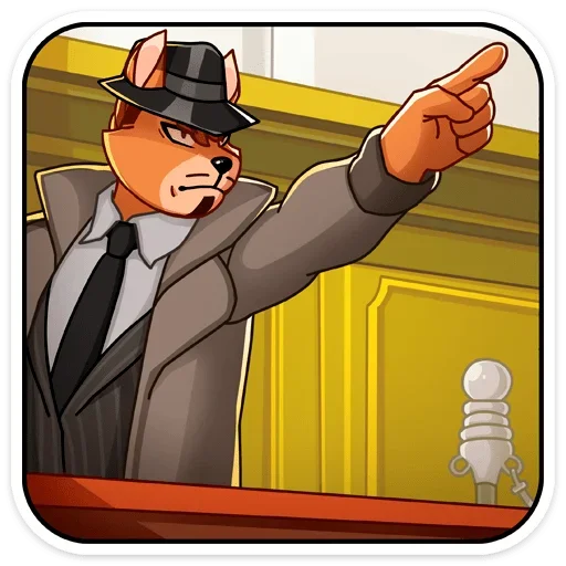 👨‍⚖ Стикер «Рой» для Telegram