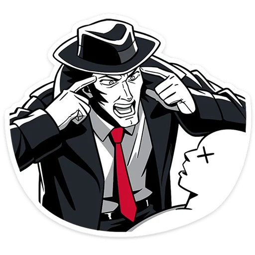 😠 Стикер «Джордж» для Telegram